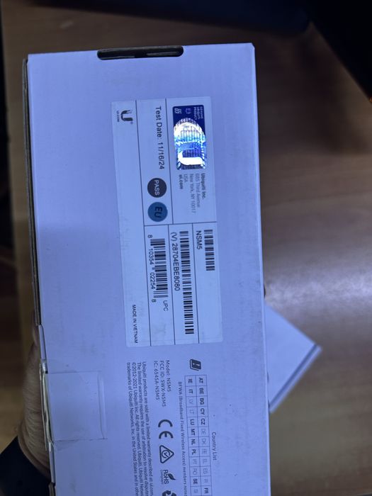 Ubiquiti NSM5 M5 белый