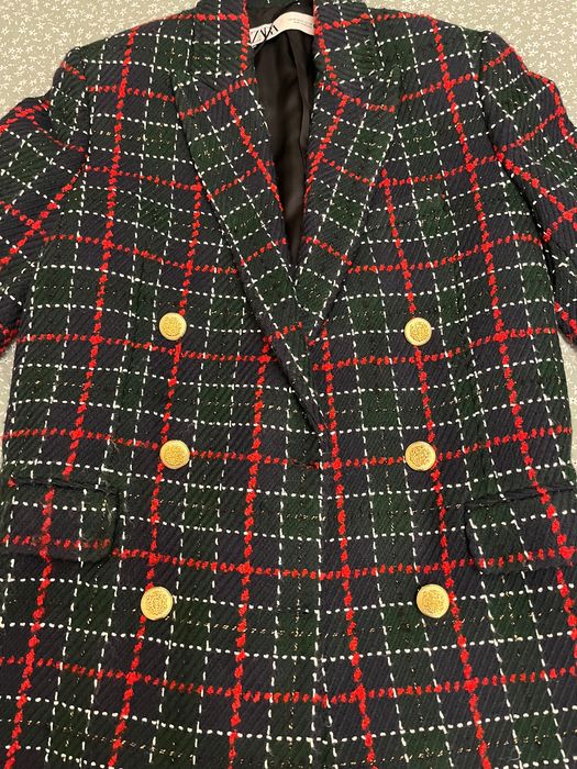 Сако червено Zara  М размер