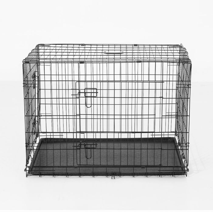 Tarc metalic pentru caini, 122x77x82 cm