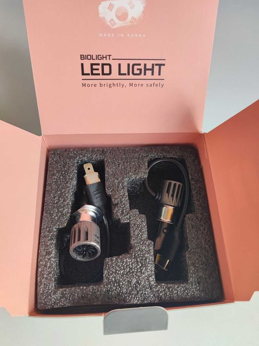 ЛЕД крушки H1 3000L 6000K Нови компект Крушка LED Диодни Диодна Крушка