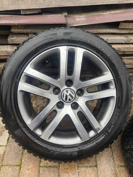 Jante R16, VW, 205/55/16, Anvelope Iarnă