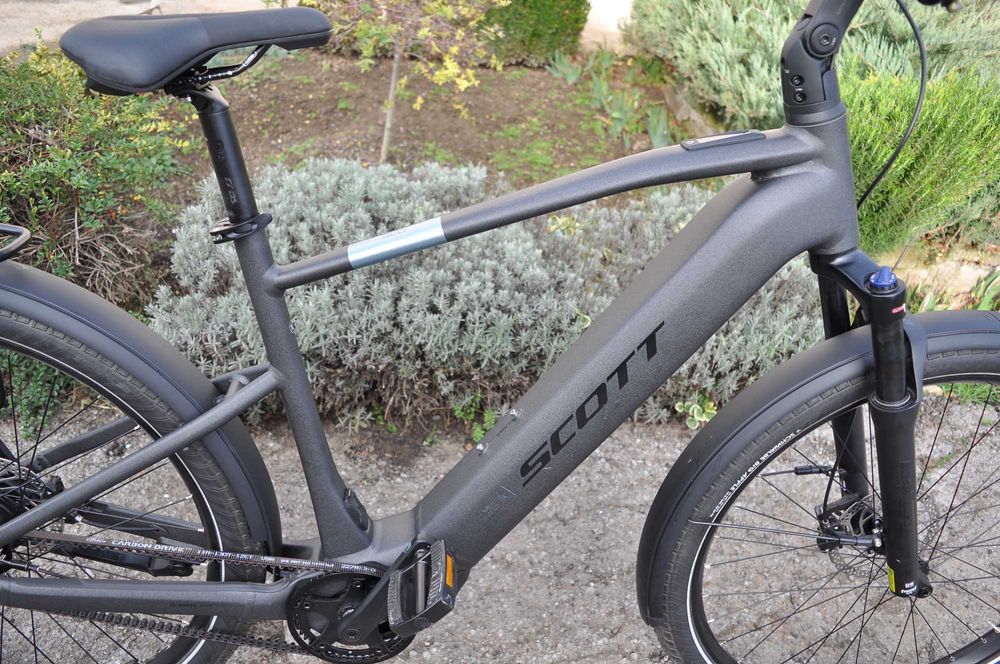 Scott Sub 20-2025 г.-електрически велосипед с ремък