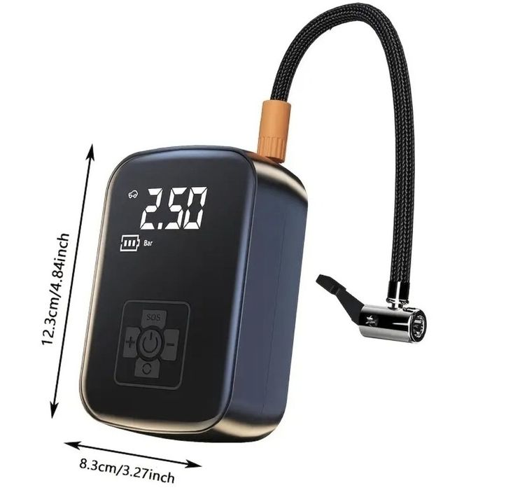 Compresor portabil cu acumulator