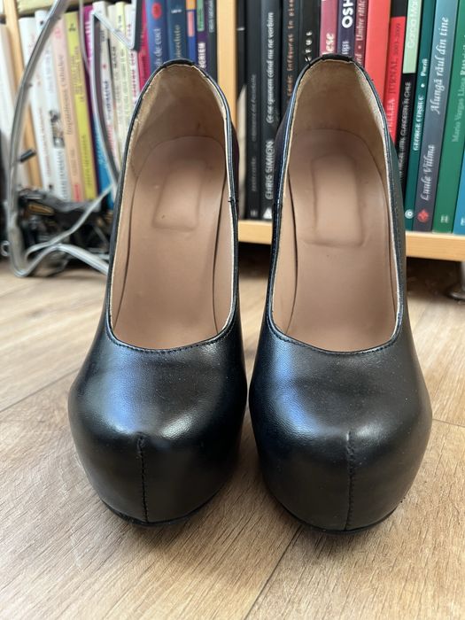 Pantofi damă Hand Made din piele naturală, 37,5