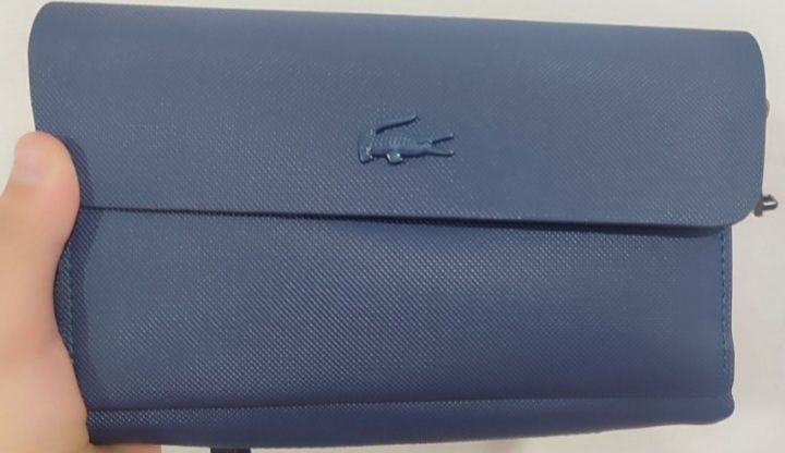 Барсетка Lacoste новый с коробкой