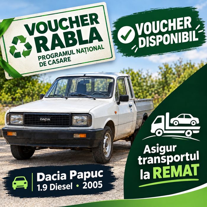 Tichet voucher programul Rabla 2026
