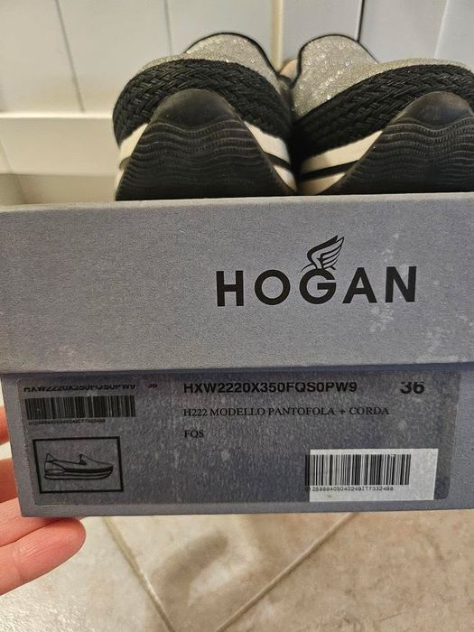 Спортно-елегантни  обувки Hogan