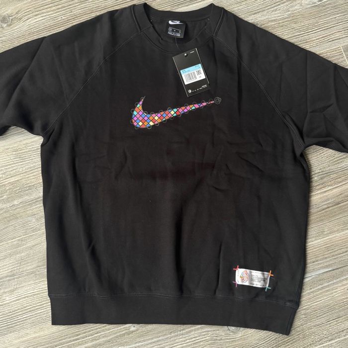 Nike черна мъжка блуза - M