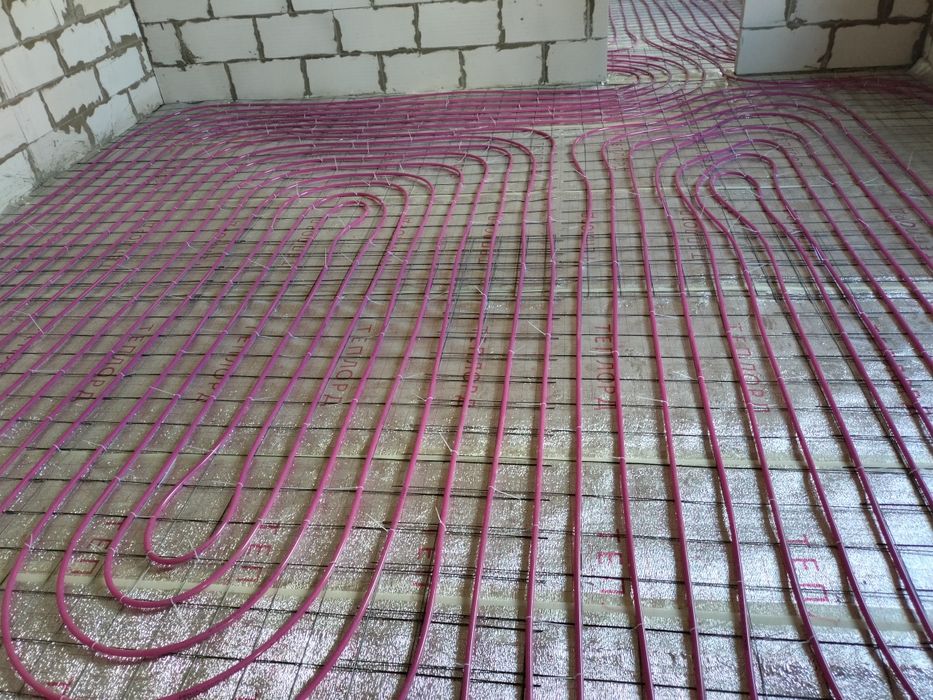 Тёплые полы отопления. В Астане и за пределами