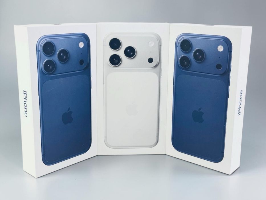 Apple iPhone 17 Pro 256GB Deep Blue / Silver ЧИСТО НОВИ! Гаранция!