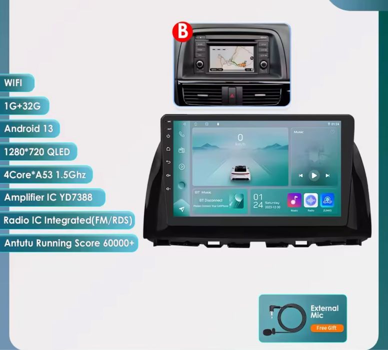 Mazda cx5 андроид нави