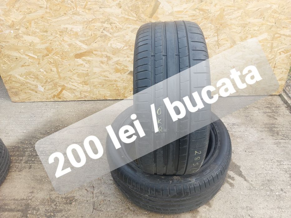200 lei bucata! Doua anvelope de vara 285 40 r21 Pirelli