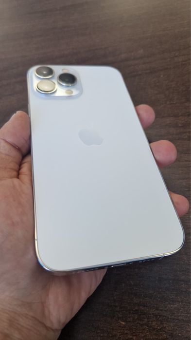 iPhone 13 Pro Max 128GB – Culoare Alb (Silver) | Stare Foarte Bună