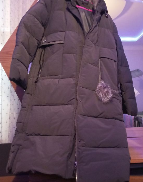 Palto kurtka turli xil shapka