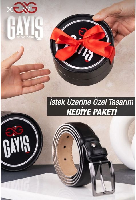 Curea din piele pentru bărbati cu 2 fete negru/maro