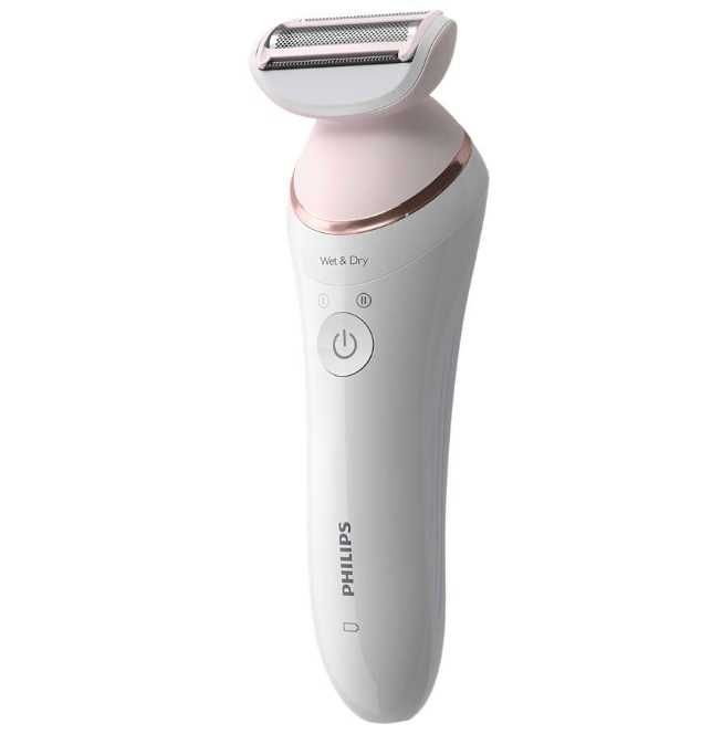 Епилатор за мокра и суха употреба Philips BRE740/10, 9 аксесоара