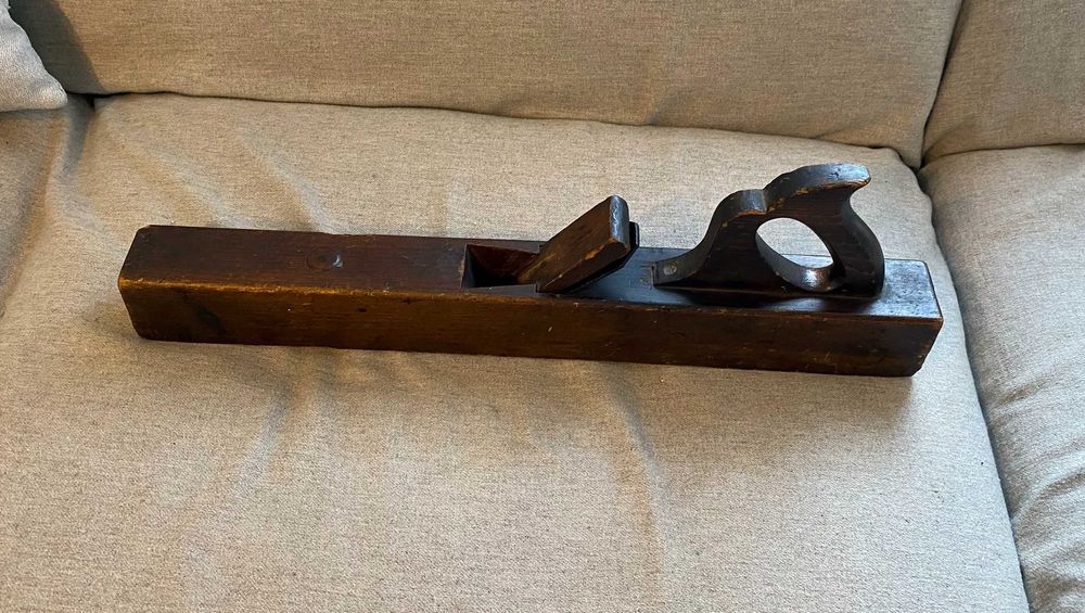 Rindea lemn Goldenberg Acier fondu din sec 18 originala colectie