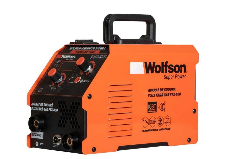 Aparat de sudura FLUX FARA GAZ ftx - 400 .