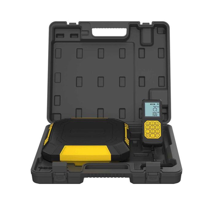 Cantar electronic freon cu electrovalva si furtune.