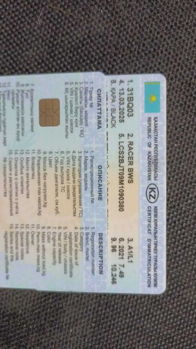 скутер BWS валли