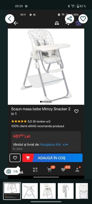 Vând toate cele necesare pentru venirea unui bebe norocos.