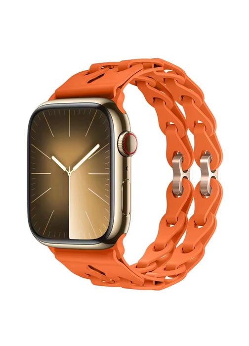 Curea Silicon Impletita Compatibil Ceas Apple Watch Husa Folie Silicon