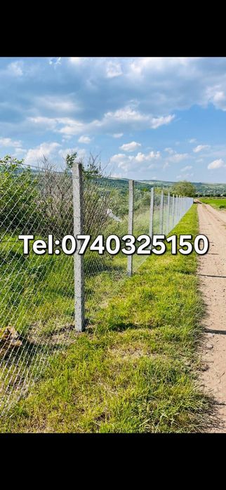 Stalpi din beton,imprejmuire terenuri