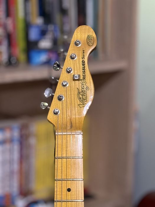 Китара Vintage V52 reissue butterscotch