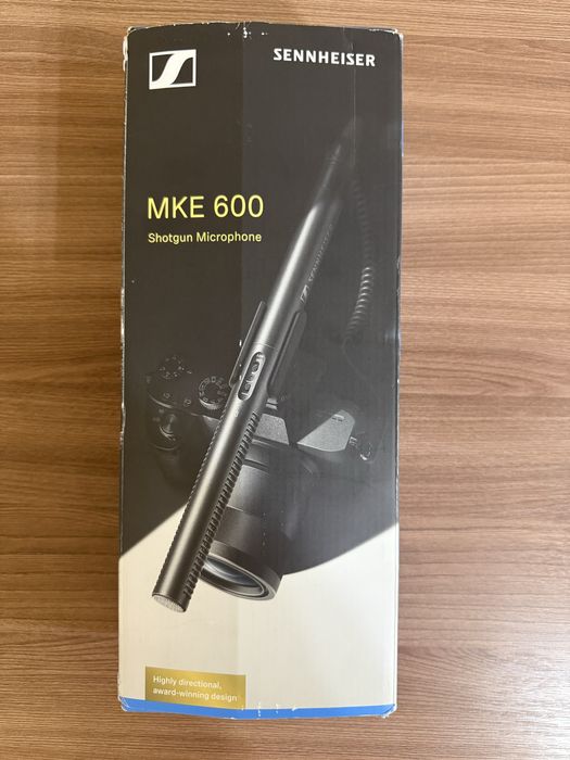 Микрофон Sennheiser MKE 600 shotgun mic
