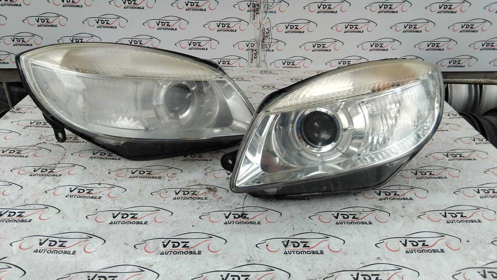 Far cu lupa stanga-dreapta Skoda Fabia 2 an 2007 Non facelift