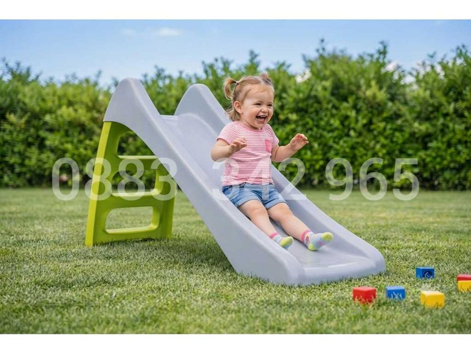 НОВИ! Детска пързалка Mochtoys 2в1 116см