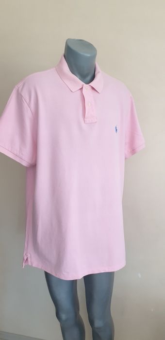 POLO Ralph Lauren Pique Cotton Slim Fit / 2XL НОВО ОРИГИНАЛ Мъ Тениска