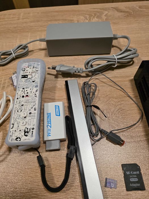Пълен комплект HDMI Wii +  20 игри и аксесоари
