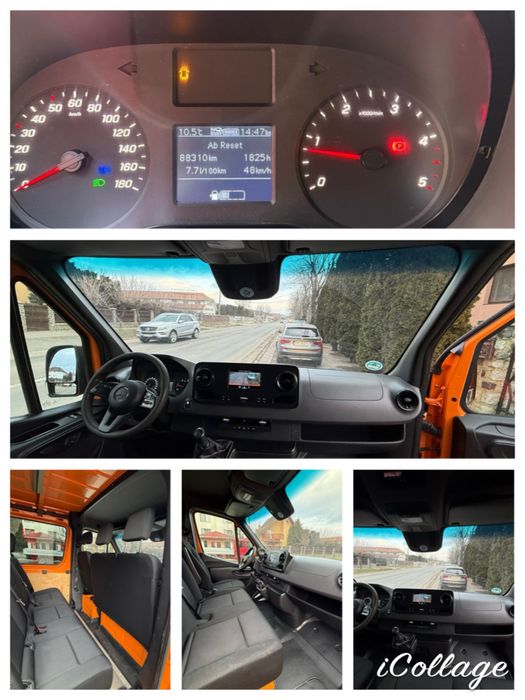 Mercedes Sprinter 316 CDI 3500 kg remorcabil cu dispozitiv de franare