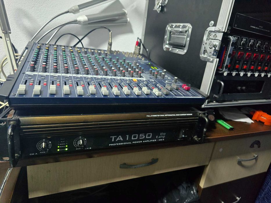 Vand amplificator profesional de putere the t.amp 1050 mk-x