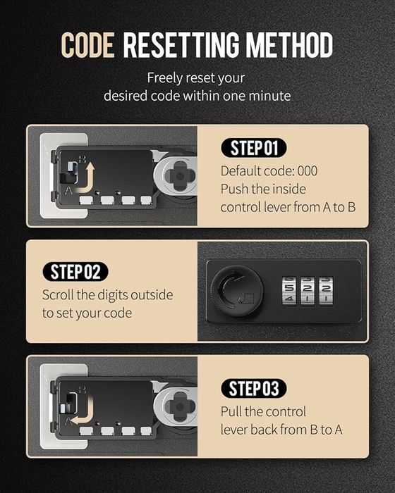 Метална кутия за ключове с код – 20 позиции