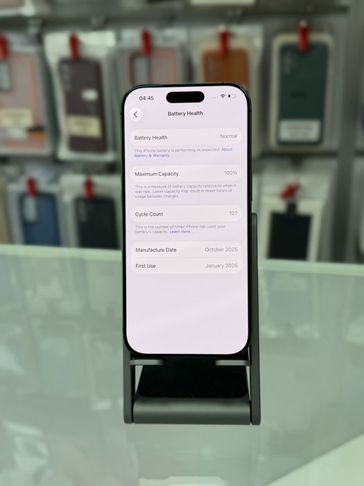 Iphone 17 Black - 256GB - Sanatate baterie 100% - DeBi GSM Mobile