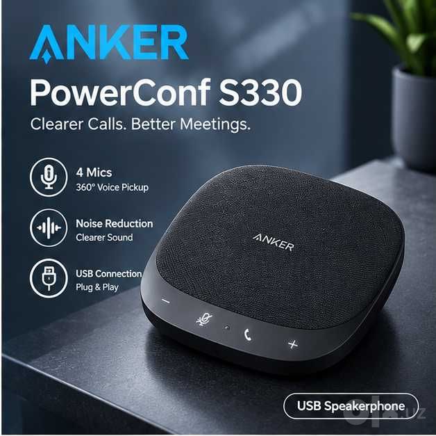 Компактный и качественный спикерфон Anker S330