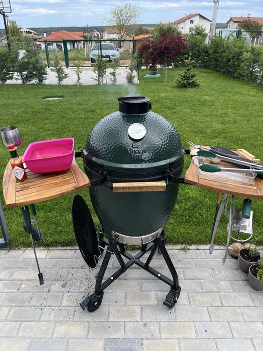 Green egg L - BBQ - много екстри
