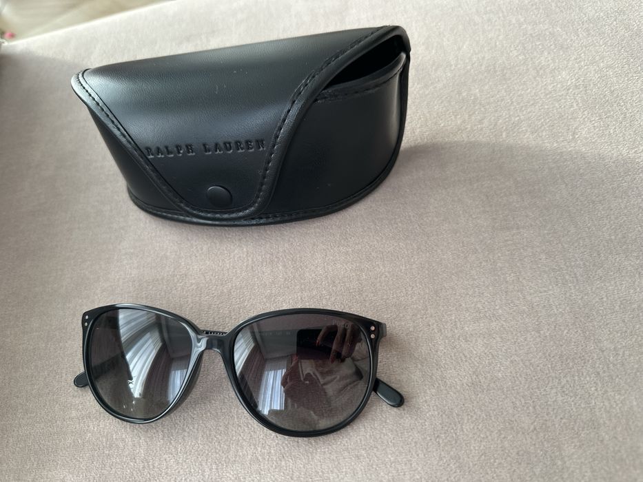 Черни слънчеви очила Ralph Lauren