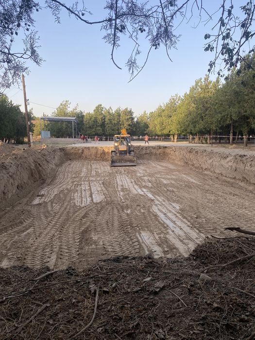 Услуги Эксковатора-погрузчика 3в1 трактор