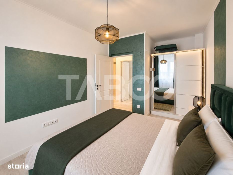 Apartament 2 camere 58 mpu mobilat si utilat premium Doamna Stanca
