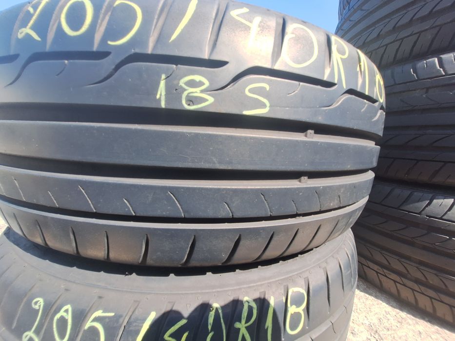 2 anvelope vara 205/40r18 Dunlop  rft Montaj Gratuit