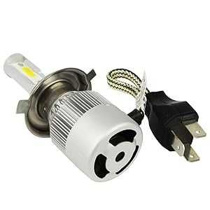 LED крушки H4, висок клас, 7200 lum, 6000K-6500K от Safego