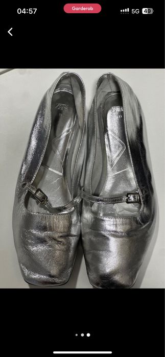 Балетки Zara 39 размер