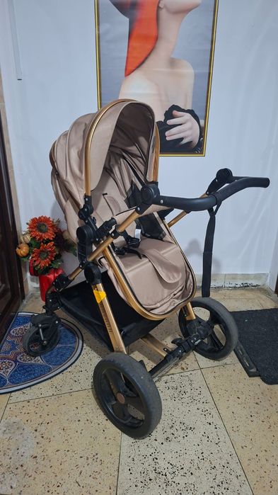 Carucior copii pliabil 3 în 1 Chipolino Havana