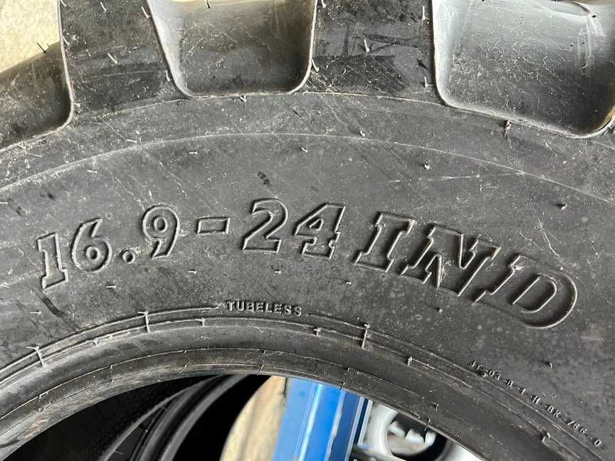 Cauciucuri noi 16.9-24 Anvelope JCB cu GARANTIE 12Pliuri livrare