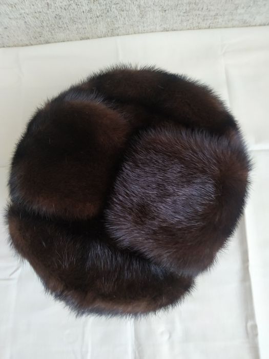 Шапка норковая, обманка.