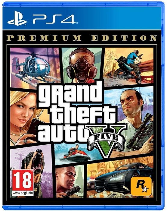 Игра за ps4 и ps5: GTA 5