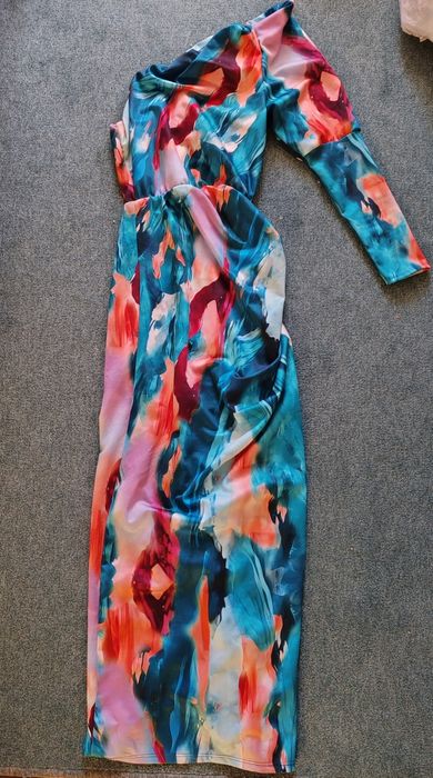 Официална рокля с един ръкав